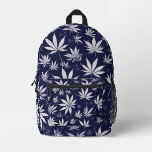 Sac À Dos Imprimé Noir d'automne : Style de couleur noire avec une p