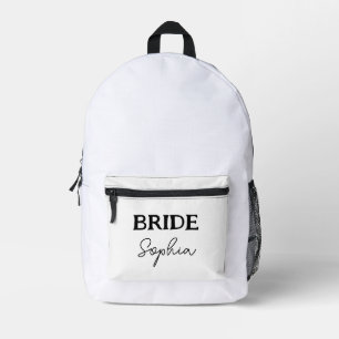 Sac À Dos Imprimé Nom de la mariée pour l'enterrement de vie de jeun