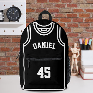 Sac À Dos Imprimé Nom et numéro du joueur de basket-ball cool Custom