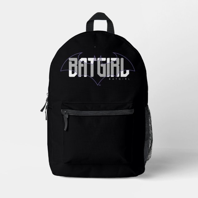 Sac À Dos Imprimé Nom Hi-Tech de Batgirl Graphique (Recto)