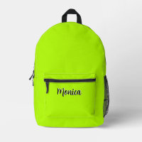 Nom personnalisé Neon Lime et Black 3D