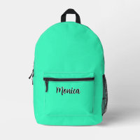 Nom personnalisé Neon Turquoise et Black 3D