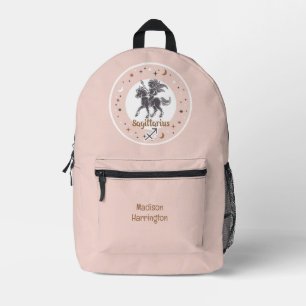 Sac À Dos Imprimé Nom personnalisé SIGNE Zodiaque Sagittaire