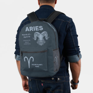 Sac À Dos Imprimé Nom personnalisé / Texte Zodiac Signes