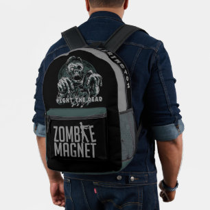 Sac À Dos Imprimé Nom personnalisé Zombie