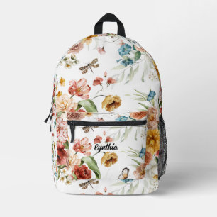 Sac À Dos Imprimé Nom sur l'aquarelle de l'art néerlandais
