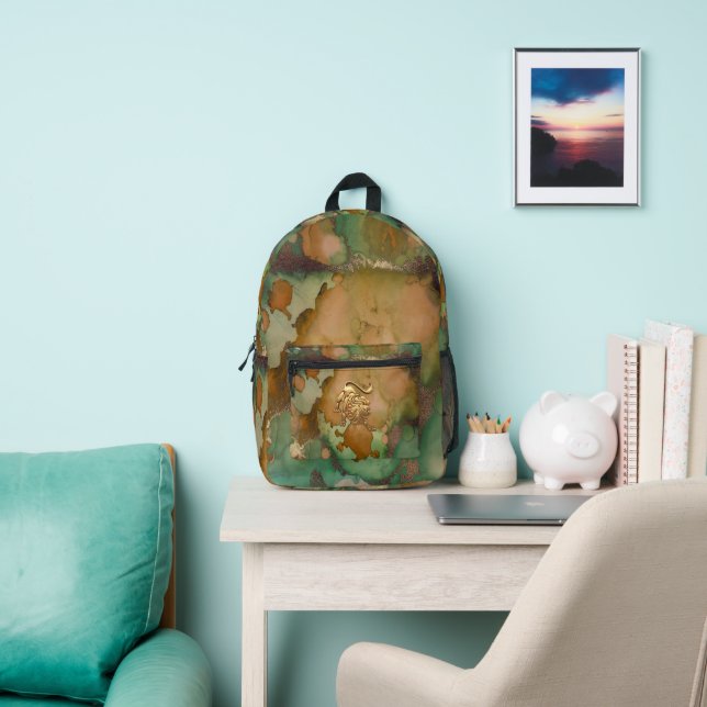 Sac À Dos Imprimé Nuances de la Terre (Insitu)