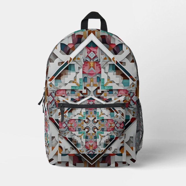 Sac À Dos Imprimé Octagon Diamond (Recto)