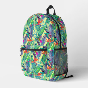 Sac À Dos Imprimé Oiseaux d'aquarelle