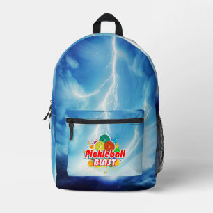 Sac À Dos Imprimé Options du logo Pickleball Print Cut Sew Bag