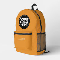 Orange | Logo et texte personnalisés