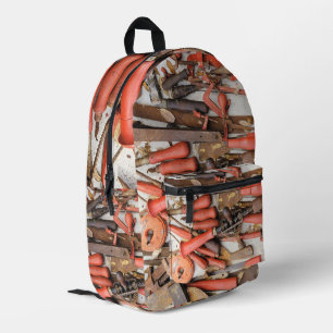 Sac À Dos Imprimé Outils Outil Russe antique Red Man