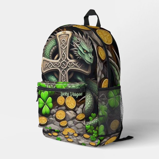 Sac À Dos Imprimé Pack arrière (Coin arrière droit)