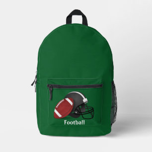Sac À Dos Imprimé Pack arrière de conception de football
