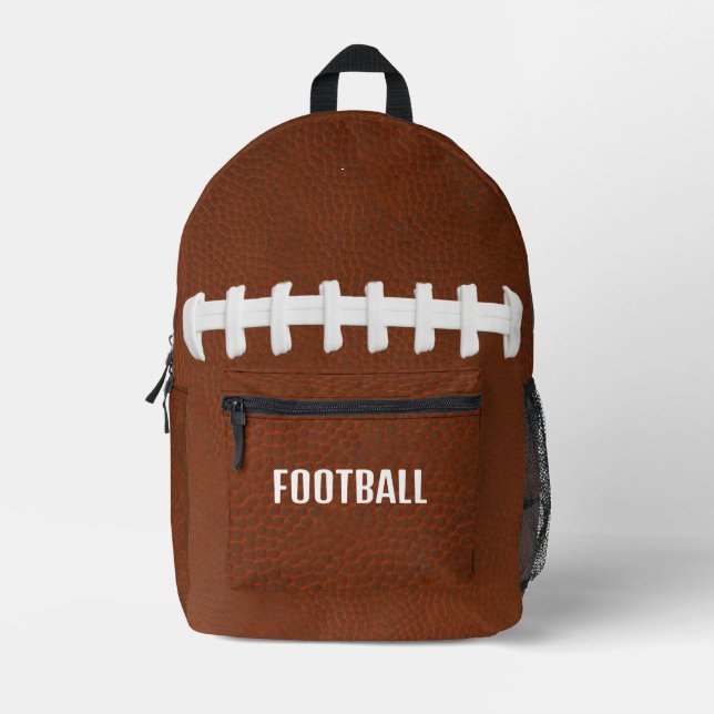 Sac À Dos Imprimé Pack arrière de conception de football (Recto)