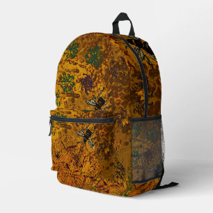 Sac À Dos Imprimé Pack arrière de l'abeille de miel