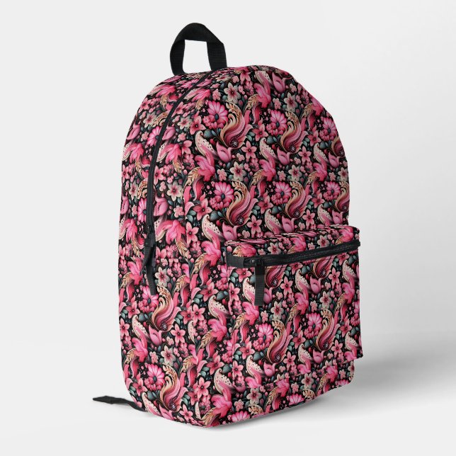 Sac À Dos Imprimé Paisley  (Coin arrière gauche)