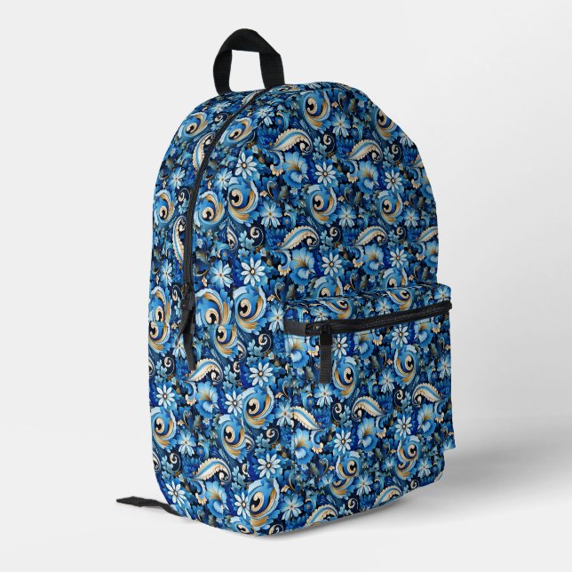 Sac À Dos Imprimé Paisley  (Coin arrière gauche)