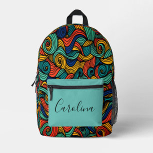 Sac À Dos Imprimé Paisley haché