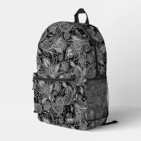 Paisley vintage noir et blanc