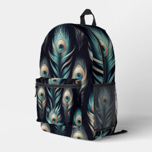 Sac À Dos Imprimé Panache de paon
