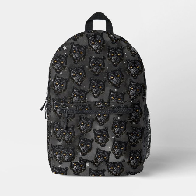 Sac À Dos Imprimé Panthère noire (Recto)