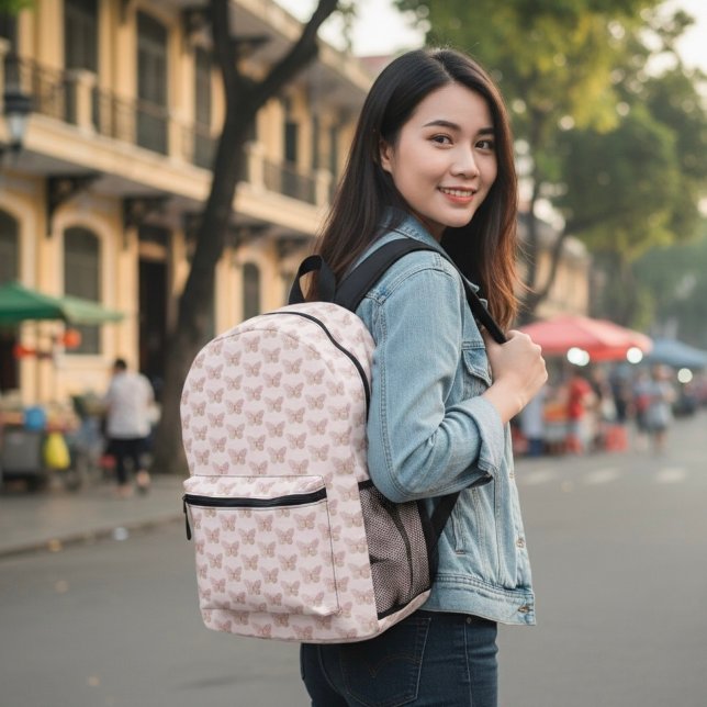Sac à dos imprimé papillon (Créateur téléchargé)