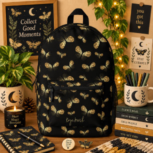 Sac À Dos Imprimé Papillon à motif de teigne noire