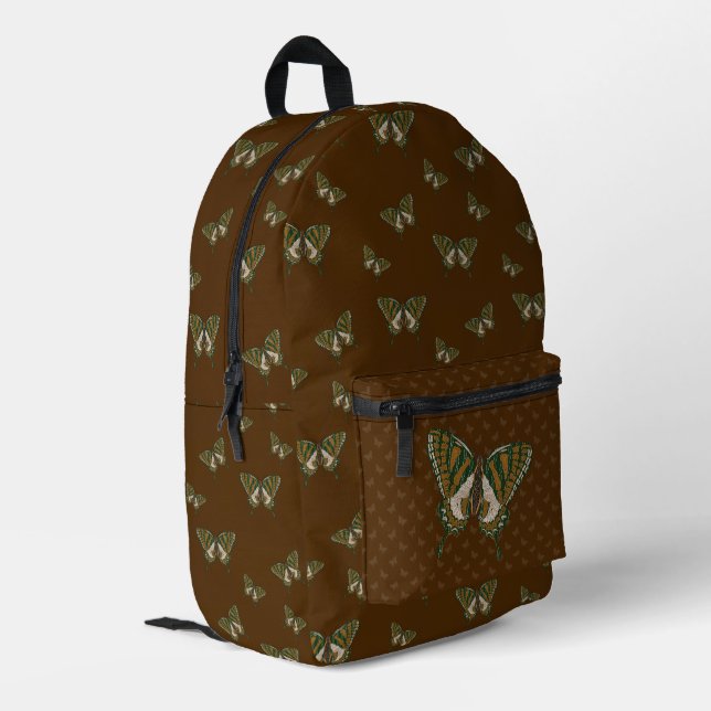 Sac À Dos Imprimé Papillon Aborigène (Coin arrière gauche)
