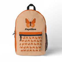 Papillon orange