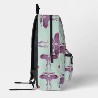 Sac À Dos Imprimé Papillon Violet Fantaisiste avec Étincelles Stella