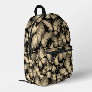 Sac À Dos Imprimé Papillons d'or