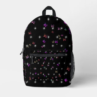 Sac À Dos Imprimé papillons étoiles