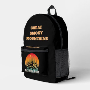 SAC À DOS IMPRIMÉ PARC NATIONAL PERSONNALISÉ SUR MESURE MONTAGNES VI