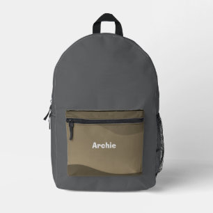 Sac À Dos Imprimé Parfait Pour Nom De Voyage Camo Rustique Imprimer 