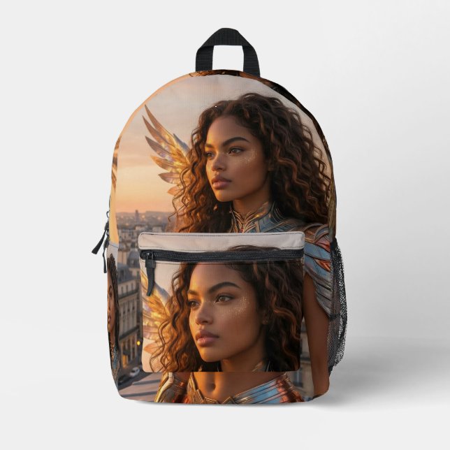SAC À DOS IMPRIMÉ PARIS - BONJOUR (Recto)