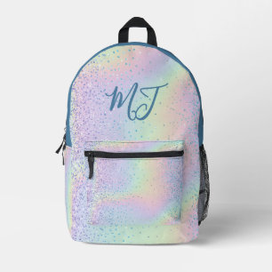 Sac À Dos Imprimé Parties scintillant arc-en-ciel tendance style mon