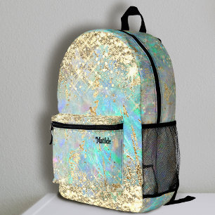 Sac À Dos Imprimé parties scintillant chunky faux brillant abstrait