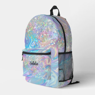 Sac À Dos Imprimé Parties scintillant Holographique moderne Elégante