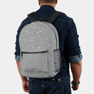 Sac À Dos Imprimé Parties scintillant Stars4 - Argent