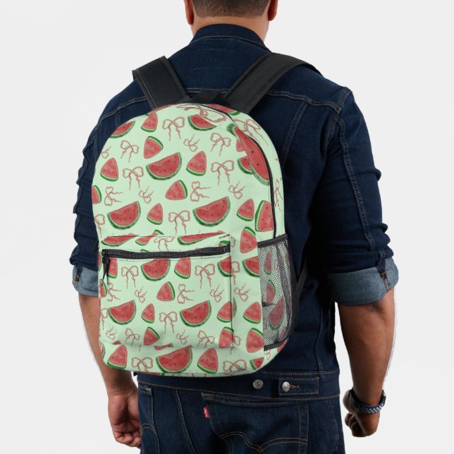 Sac À Dos Imprimé Pastèque avec nœud (Insitu (Modèle))