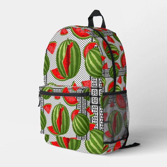 Sac À Dos Imprimé Pastèque Palestine - Slice (Coin arrière droit)