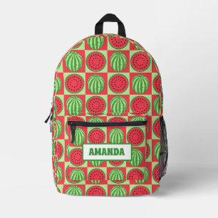 Sac À Dos Imprimé Pastèque personnalisée