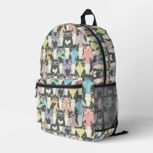 Sac À Dos Imprimé Patters de Hipster Cute