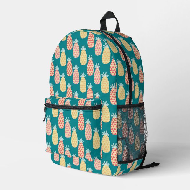 Sac À Dos Imprimé Patters de Pineapple Doodle (Coin arrière droit)
