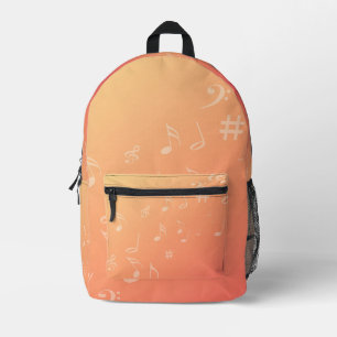 Sac À Dos Imprimé Peach Music