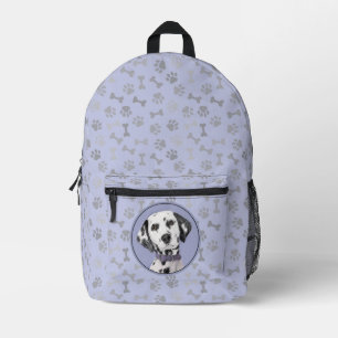 Sac À Dos Imprimé Peinture Dalmatienne - Cute Original Chien Art