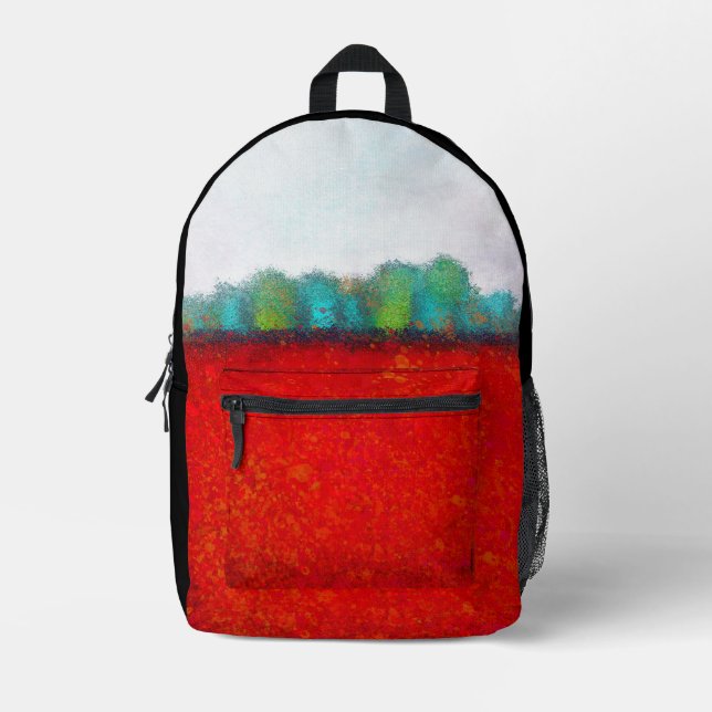 Sac à dos imprimé peinture de Kim Niles (Recto)