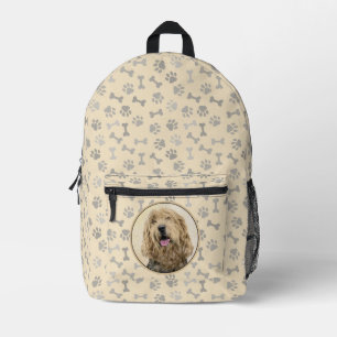 Sac À Dos Imprimé Peinture de Otterhound - Art de chien original mig