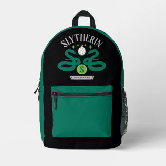 Sac À Dos Imprimé Pendentif double serpent de la maison SLYTHERIN™ G